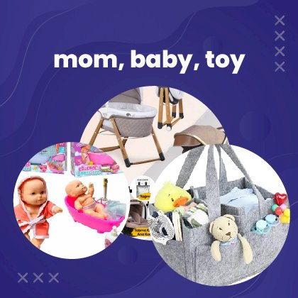 Mom, Baby, Toy